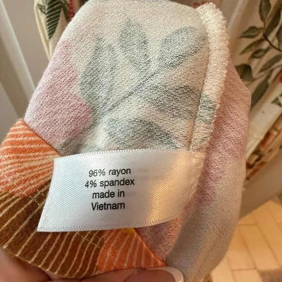 Lane Bryant Multicolor Floral Halter Maxi Dress - Picture 6 of 6